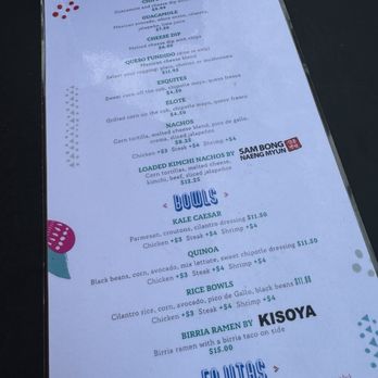 Taqueria52 - Menu - Tacos Near Me - Duluth, Georgia