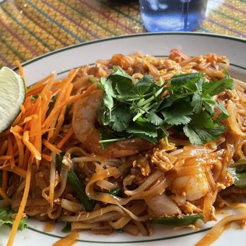 Jitlada - pad thai with shrimp - Thai Near Me - Los Angeles, California