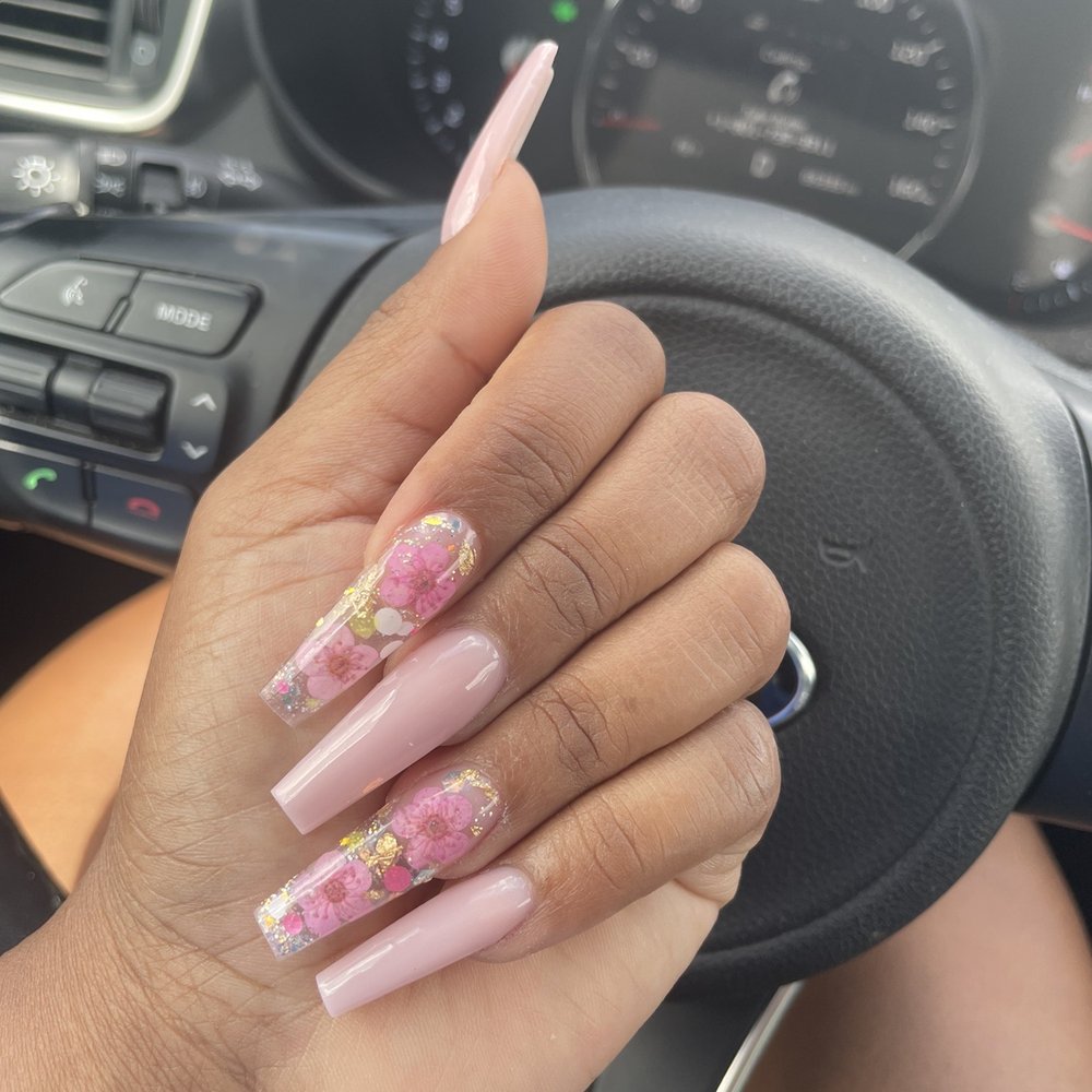 Galaxy Nails - Coffin long nails! LOVED - Nail Salons Near Me - South Jordan, Utah Galaxy Nails - Coffin long nails! LOVED - Nail Salons Near Me - South Jordan, Utah