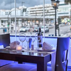 Tango - Tango Restaurante Table by the window, Puerto Banus Square views