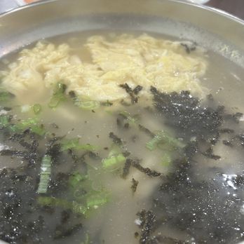 Kami Korean Kitchen - Tteokkguk: really flavorful and nicely balanced, comforting while feeling sick, but really should have tried the Sujebi. - Korean Near Me - Santa Clara, California Kami Korean Kitchen - Tteokkguk: really flavorful and nicely balanced, comforting while feeling sick, but really should have tried the Sujebi. - Korean Near Me - Santa Clara, California