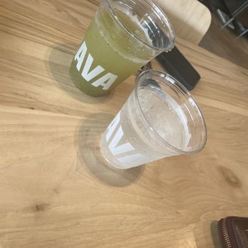CAVA - Cucumber Lemonade & sparkling water - Salad Near Me - Overland Park, Kansas