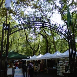Entrance gate to Hester Street Fair. Entrance gate to Hester Street Fair.