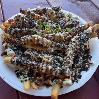 Dim 'N' Den Sum - Furikake Fries - Food Trucks Near Me - Koloa, Hawaii