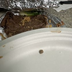 The small rock from the Carne Asada...