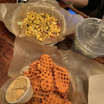 Spitz - Cottonwood - Sweet Potato Fries, Greek Side Salad - Bars Near Me - Holladay, Utah Spitz - Cottonwood - Sweet Potato Fries, Greek Side Salad - Bars Near Me - Holladay, Utah