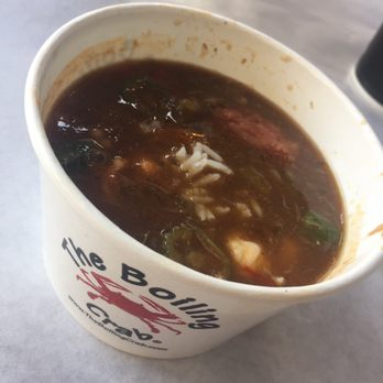 The Boiling Crab - Gumbo w rice and extra shrimp; good, but not the best I've ever had - Cajun/Creole Near Me - Burbank, California The Boiling Crab - Gumbo w rice and extra shrimp; good, but not the best I've ever had - Cajun/Creole Near Me - Burbank, California