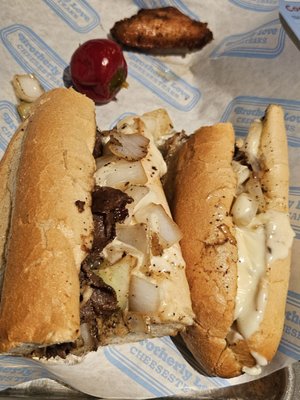 Brotherly Love Cheesesteaks by null