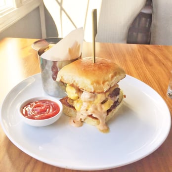 Distilled On Jefferson - The Henry Burger is an amazingly affordable awesome lunch. - Southern Near Me - Lexington, Kentucky Distilled On Jefferson - The Henry Burger is an amazingly affordable awesome lunch. - Southern Near Me - Lexington, Kentucky