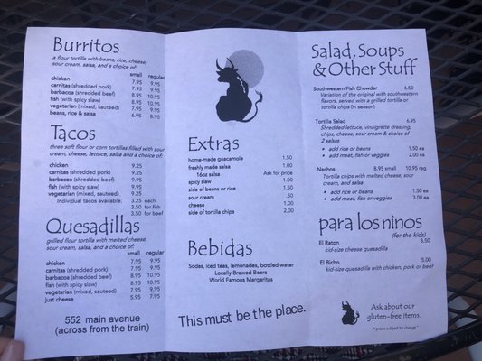 Menu photo 2 Nini's Taqueria Durango, CO