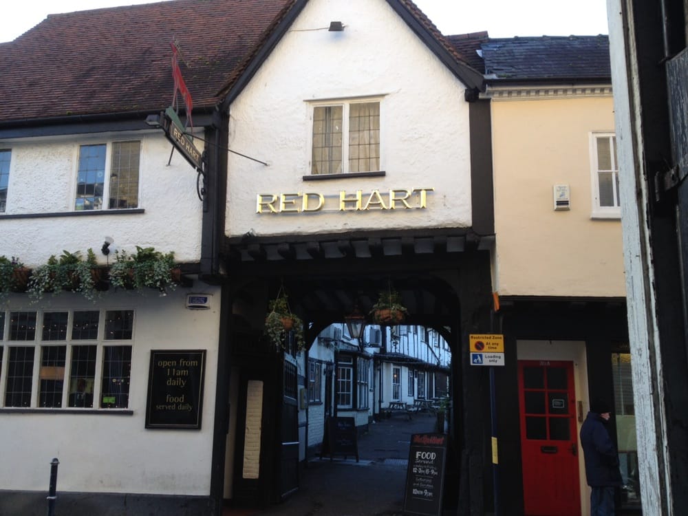RED HART 29 Bucklersbury, Hitchin, Hertfordshire, United Kingdom