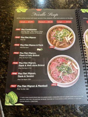 Menu photo 5 Pho House Duluth, GA