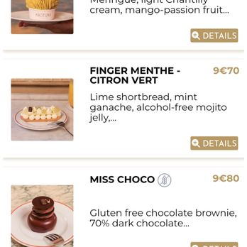 Angelina - Sep 2023 pastry menu 2/2 - Breakfast & Brunch Near Me - Paris, 75 Angelina - Sep 2023 pastry menu 2/2 - Breakfast & Brunch Near Me - Paris, 75