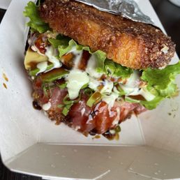 Sushi burger Sushi burger