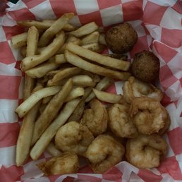 Fried shrimp basket