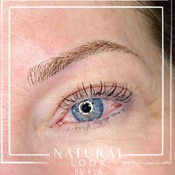 Natural Look by Eva - Microblading up close.