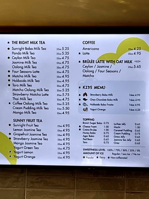 Menu photo 4 Sunright Tea Studio - Little Tokyo Los Angeles, CA Menu photo 4 Sunright Tea Studio - Little Tokyo Los Angeles, CA