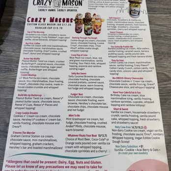 The Crazy Mason - Ice Cream & Frozen Yogurt Near Me - Homestead, Pennsylvania The Crazy Mason - Ice Cream & Frozen Yogurt Near Me - Homestead, Pennsylvania
