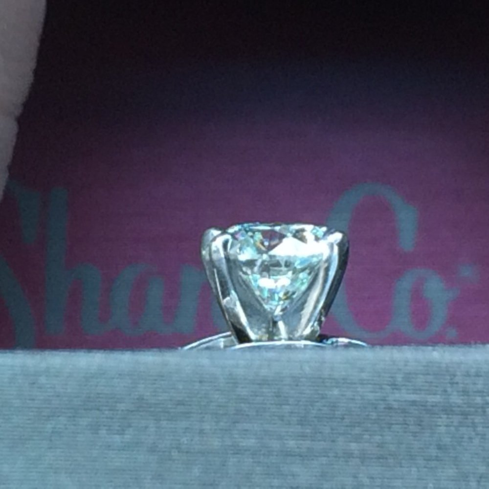 Shane Co. - 1 carat stone set in engagement ring I purchased. - Jewelry Near Me - Indianapolis, Indiana Shane Co. - 1 carat stone set in engagement ring I purchased. - Jewelry Near Me - Indianapolis, Indiana