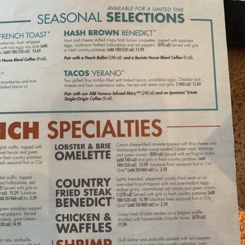 Another Broken Egg Cafe - Menu - Breakfast & Brunch Near Me - Mountain Brook, Alabama