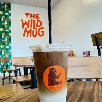 The Wild Mug Coffee Bar - Iced lavender latte - Coffee & Tea Near Me - Davie, Florida