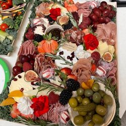 The Board Room - Medium charcuterie boards for Christmas Eve.