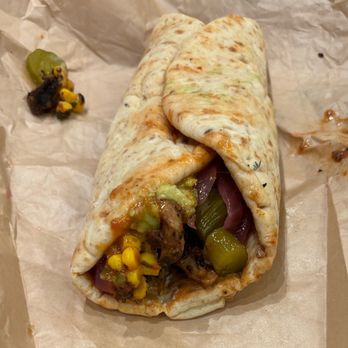 CAVA - Spicy chicken and avocado pita - Mediterranean Near Me - Irvine, California CAVA - Spicy chicken and avocado pita - Mediterranean Near Me - Irvine, California