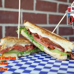 Dizzy Izzy's Food Truck - Muenster Cheese, Crispy Bacon, Fresh Lettuce and Tomato