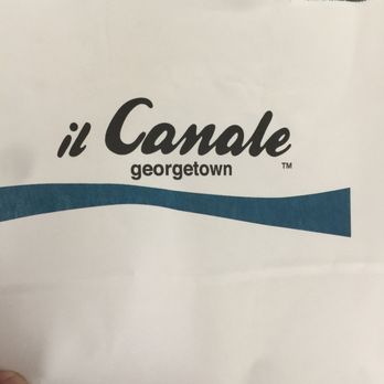 il Canale - The bag that brought what we couldn't eat back to our hotel. - Italian Near Me - Washington, DC, District of Columbia