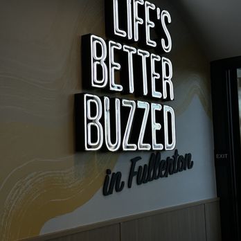 Better Buzz Coffee - Fullerton - Cute little entrance sign - Coffee & Tea Near Me - Fullerton, California Better Buzz Coffee - Fullerton - Cute little entrance sign - Coffee & Tea Near Me - Fullerton, California