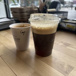 Cappuccino and Nitro Cold Brew Cappuccino and Nitro Cold Brew