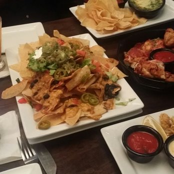 Dave & Buster's Albany - Nachos, calamari, pizza bread, spinach dip, + quesadillas... lots of appetizers to share - Arcades Near Me - Albany, New York