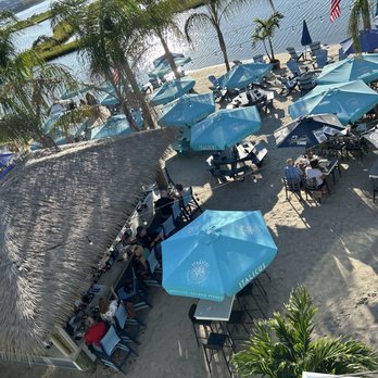 Saltwater 75 - View of beach bar from the rooftop bar. - Seafood Near Me - Ocean City, Maryland Saltwater 75 - View of beach bar from the rooftop bar. - Seafood Near Me - Ocean City, Maryland