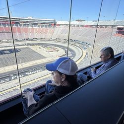 Bristol Motor Speedway - Owners box!