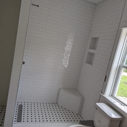 Mccammack Tile - Whole bathroom renovation built by Mccammack Tile LLC