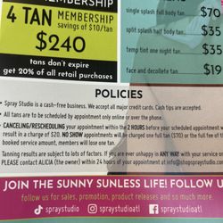Spray Studio Custom Sunless Tanning
