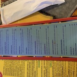 La Loteria - Menu
