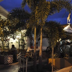 Outdoor seating - one table