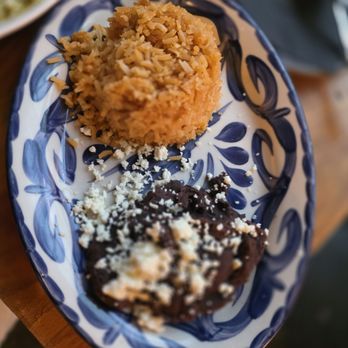 Ambriza - Rice and refried beans - Mexican Near Me - Houston, Texas