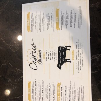Cyrus Steakhouse Tulsa - New menu for Cyrus Steakhouse! Same great servers. - Steakhouses Near Me - Tulsa, Oklahoma Cyrus Steakhouse Tulsa - New menu for Cyrus Steakhouse! Same great servers. - Steakhouses Near Me - Tulsa, Oklahoma