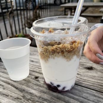 Cherrywood Coffeehouse - Blueberry Parfait - Coffee & Tea Near Me - Austin, Texas Cherrywood Coffeehouse - Blueberry Parfait - Coffee & Tea Near Me - Austin, Texas