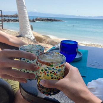 La Pescadora - Margs. One spicy & one passionfruit. Mas Tequila por favor!! - Seafood Near Me - Punta de Mita, NAY