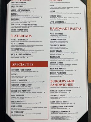 Menu photo 1 Danielle's Scratch Kitchen Castle Rock, CO
