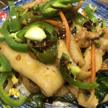 Noodle St - Spicy Stir-fry with pork - Noodles Near Me - Fullerton, California