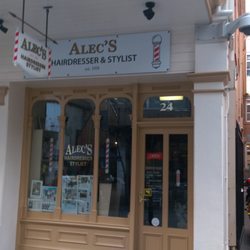 Alec's Hairdresser - Outside