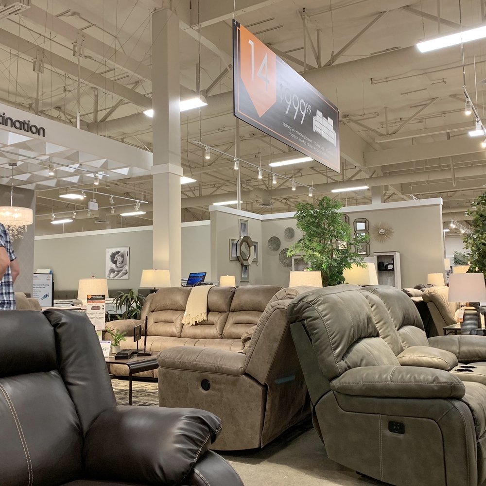 Ashley Store - The look of the store from the inside - 2 of 2. - Furniture Stores Near Me - Dublin, California