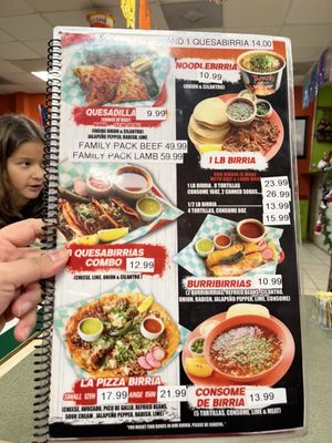 Menu photo 2 La Birrieria San Antonio, TX