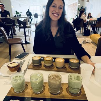 Visible Coffee Roasters - Matcha flight - Coffee Roasteries Near Me - Snohomish, Washington