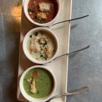 La Bodega - Gazpacho flight - Tapas Bars Near Me - Kansas City, Missouri