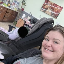 Diamonds Nails & Spa - My niece getting her nails done.